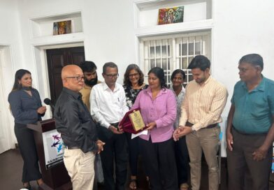 ‘Dharmasiri Lankapeli’, the veteran trade union leader in the media field..