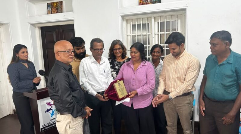 ‘Dharmasiri Lankapeli’, the veteran trade union leader in the media field..